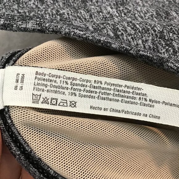 Free People Infinity Bra Heathered Gray Size L - Picture 10 of 12